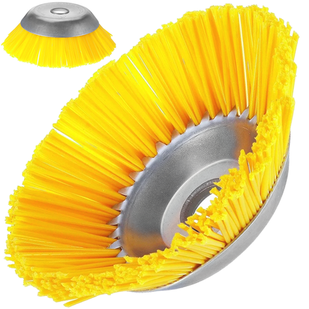 Szczotka do czyszczenia kostki brukowej szczotka nylonowa do kosa spalinowa