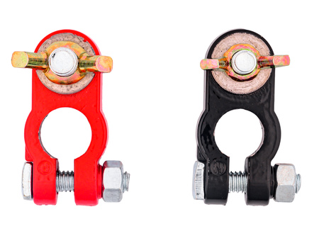 Klemy aluminiowe uniwersalne do akumulatora FALON-TECH