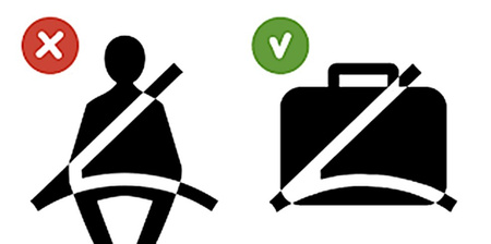 Przedłużacz pasów bezpieczeństwa do fotelika 60cm CARPOINT