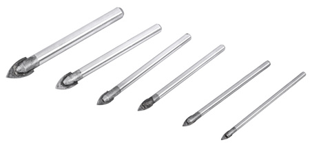 Zestaw wierteł do szkła i glazury 6 szt walizka FALON-TECH