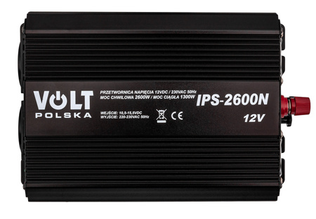 Przetwornica napięcia prądu IPS-2600N (12V/230V/2600W) VOLT POLSKA