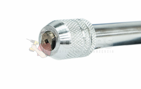 Uchwyt sztorcowy do gwintownika z grzechotką M5-M12 290mm GEKO