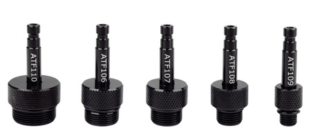 Pompa pneumatyczna do napełniania oleju w skrzyniach biegów + adaptery 13szt FALON-TECH