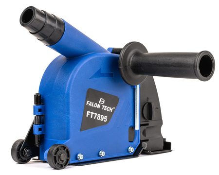 Bruzdownica do szlifierki kątowej osłona przeciwpyłowa adaptery 125 mm FALON-TECH