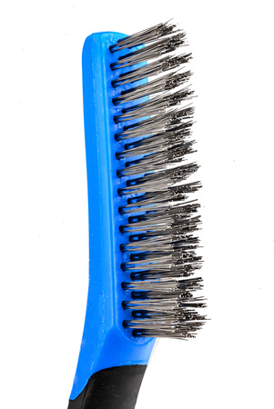 Szczotka druciana stalowa 4 rzędy 260mm FALON-TECH