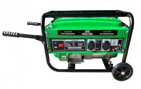Agregat prądotwórczy generator prądu na kołach hex gen 4000w 7KM VOLT POLSKA