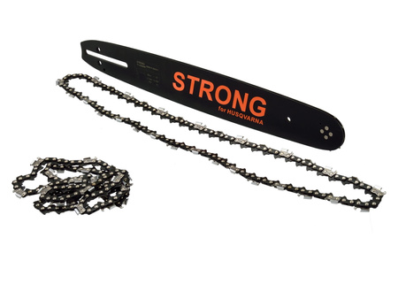 Prowadnica i 2 łańcuchy do piły Husqvarna 38cm 325" GEKO
