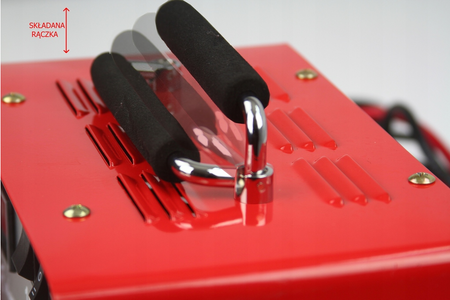 Prostownik samochodowy mocny z rozruchem 75A 6/12v MAR-POL