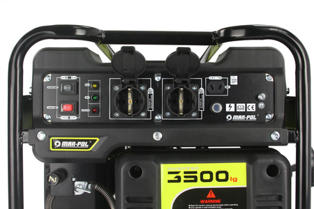 Agregat prądu diesel Könner&Söhnen KS 9300DE-1/3 ATSR + generator inwertorowy AVR 3,5 kW Marpol M82482