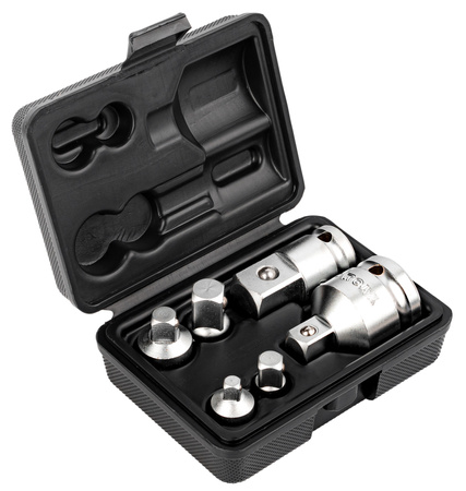 Redukcje zestaw redukcji 1/4 1/2 3/8/ 3/4 6el YATO