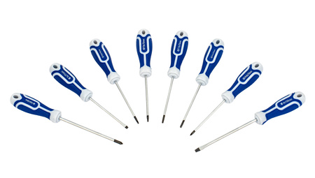 Zestaw śrubokrętów wkrętaków bity klucze nasadki imbusy torx z magnesem 122el FALON-TECH