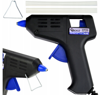 Pistolet do klejenia na gorąco 15W 7mm + kleje GEKO