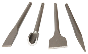 Dłuta do młota SDS Max 4 sztuki (dłuto) SILVER