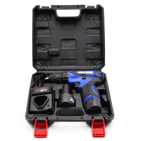 Wiertarko-wkrętarka akumulatorowa 18V +adaptery (2xAkumulator) GEKO