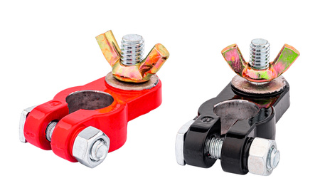 Klemy aluminiowe uniwersalne do akumulatora FALON-TECH