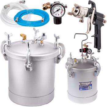 Agregat malarski pistolet lakierniczy 8 litrów GEKO