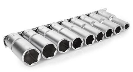 Klucze 10-22 mm długie nasadki hex 1/2" FALON-TECH