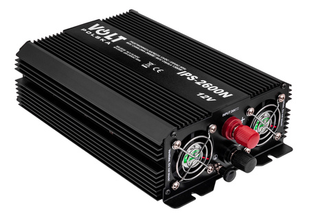 Przetwornica napięcia prądu IPS-2600N (12V/230V/2600W) VOLT POLSKA