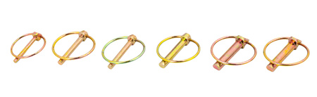 Przetyczka sprężynowa zatyczka zawleczka z kółkiem do maszyn rolniczych 50szt FALON-TECH