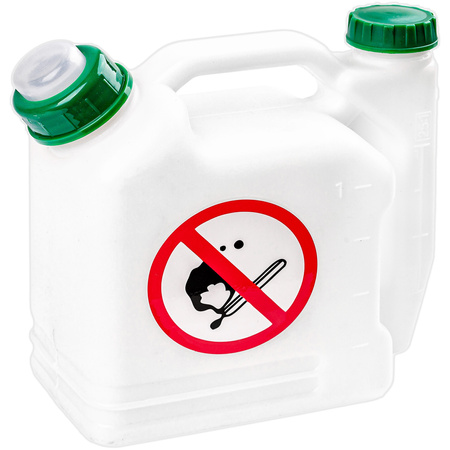 Pojemnik zbiornik do paliwa oleju do mieszania mieszanki kosa spalinowa 1L DEMON