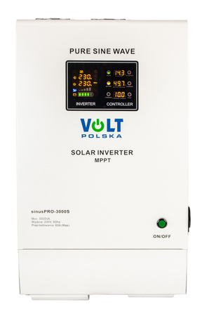 Przetwornica solarna UPS SINUSPRO 3000S (48V/3000W) VOLT POLSKA