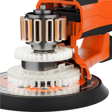 Szlifierka elektryczna mimośrodowa 230v 350w 150mm BJC