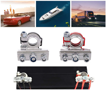 Klema klemy do akumulatora cynkowe fiat ducato renaukt iveco komplet FALON-TECH