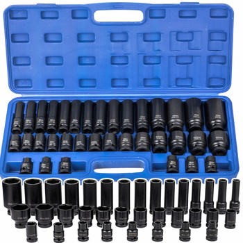 Zestaw nasadek 1/2" nasadki udarowe 8-32 mm walizka 35 elementów SILVER