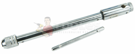 Uchwyt sztorcowy do gwintownika z grzechotką M5-M12 290mm GEKO