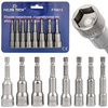 Klucze nasadowe magnetyczne 6-13mm do wkrętarki 8el FALON-TECH