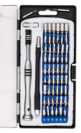 Zestaw narzędzi precyzyjnych do elektroniki 76el FALON-TECH