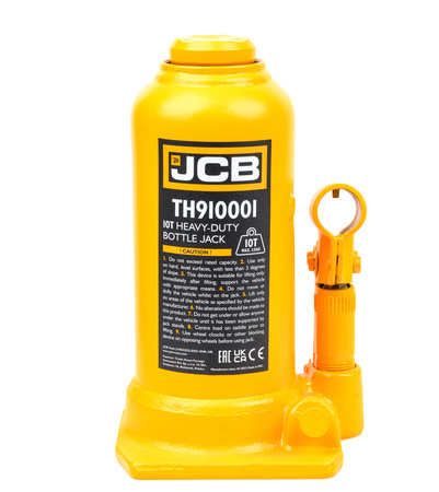 Podnośnik hydrauliczny słupkowy butelkowy maszynowy samochodowy lewarek 10T JCB