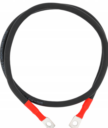 Kabel przewód do łączenia akumulatorów 100 cm 1m agm żelowe komplet 2 sztuk VOLT POLSKA