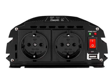 Przetwornica napięcia prądu IPS-1200 DUO (12V-24V/230V/1200W) VOLT POLSKA