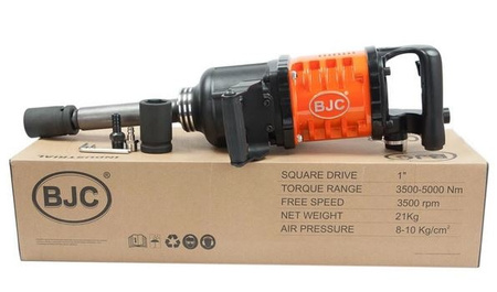 Zestaw 3x Klucz Udarowy Pneumatyczny BJC 1" 3/4 1/2 5000Nm +Nasadki +Rękawice