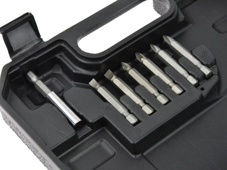 Wkrętarka wkrętak akumulatorowa 3,6V 1300 mAh + Bity 100 el GEKO