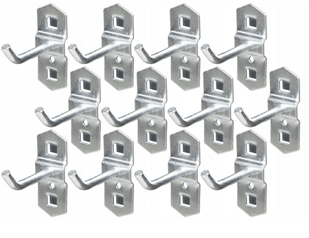 Szafka wózek zestaw warsztatowy narzędziowy skrętne koła 3 półki + haczyki FALON-TECH