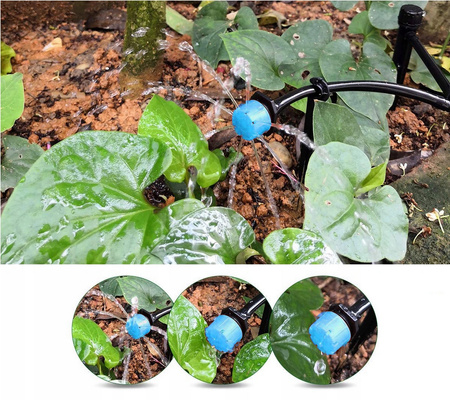 Zestaw do nawadniania kropelkowego 67 elementów + wąż 20m TOOLES