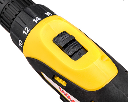 Zestaw narzędziowy 68 el. z wkrętarką 12 V WMC