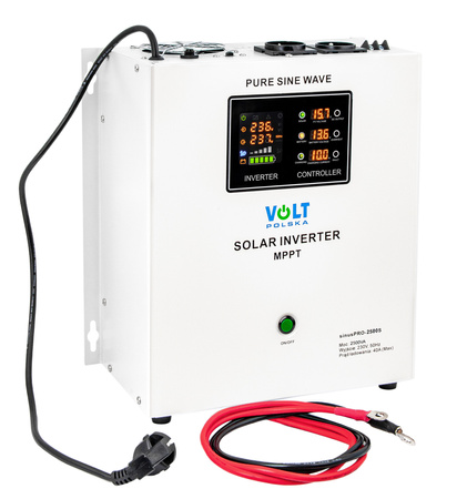 Przetwornica solarna UPS SINUSPRO 2500S (24V/2500W) VOLT POLSKA