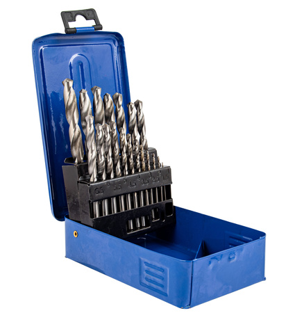 Zestaw wierteł wiertło do metalu stali 19el 1-10 mm FALON-TECH