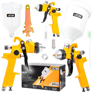 Pistolet malarski lakierniczy do malowania pneumatyczny 1.4 mm 600ml JCB