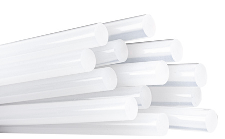 Pistolet do kleju klejenia na gorąco 280°C 11mm + klej bezbarwny 1 kg GEKO