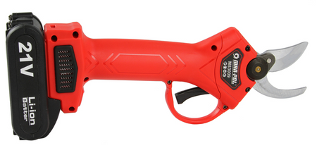 Sekator akumulatorowy kowadełkowy nożyce ogrodowe elektryczne 2x aku MAR-POL