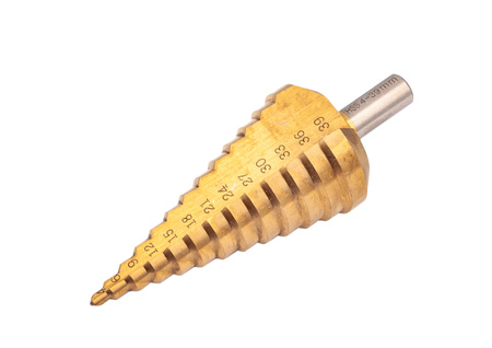 Wiertło stożkowe stopniowe tytanowe HSS 4-39 mm (wiertła) FALON-TECH