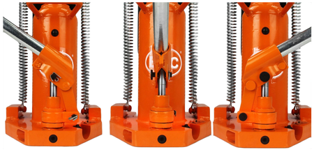 Podnośnik hydrauliczny maszynowy kolejowy 10T TIR BJC