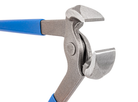 Obcęgi cęgi z izolowaną rączką zbrojarskie szczypce do gwoździ 200mm 8" GEKO