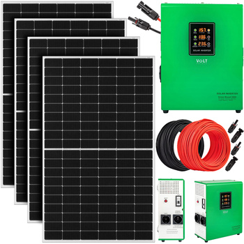 Zestaw solarny panel do grzania wody CWU 3000W GREEN BOOST MPPT 4xPV (4x510W)