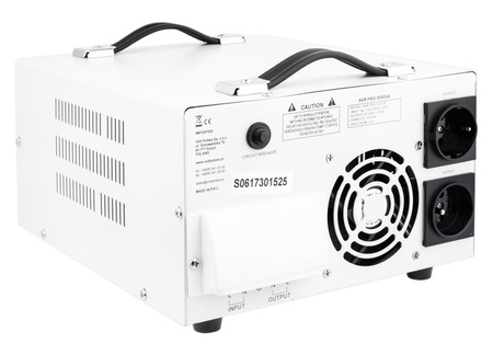 Stabilizator napięcia AVR PRO 5000 VA SERVO 3% do agregat VOLT POLSKA