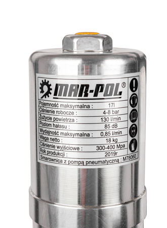 Smarownica tawotnica pneumatyczna 17 L MAR-POL